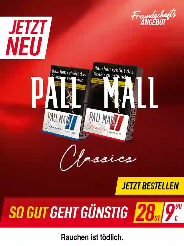 PALL MALL Classics kaufen!